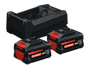 Set d'accus EXPERT 2x EXBA 18V-55 + Chargeur GAL 12V/18V-80