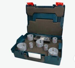 Coffret de 7 scies trépans PRO Multi Material PC Plus (32 / 41 / 51 / 73 / 76 / 83 / 86) x 44 mm + 5 accessoires