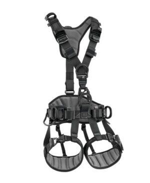 AVAO® FAST version européenne - Harnais confortable et polyvalent pour les travaux en hauteur -  Couleur : Noir - Petzl