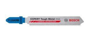 3 Lames de scie sauteuse EXPERT Tough Metal thin T118AHM