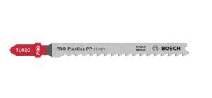 3 Lames de scie sauteuse PRO Plastics PP clean T102D, 100 mm