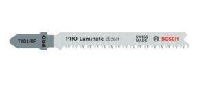5 Lames de scie sauteuse PRO Laminate clean T101BIF, 83 mm