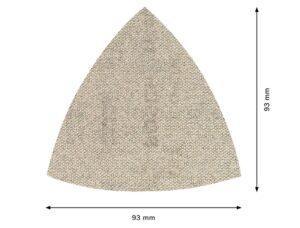 Abrasifs réticulé EXPERT M480 pour ponceuses Delta 93 mm, 5 pièces