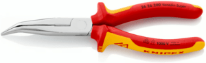Pince coupante latérale à bec court coudé 1000 V - Knipex 25 26 200