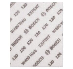 10 Feuilles abrasives pour ponçage manuel EXPERT W480 Web 1/4 - 115 x 140 mm -