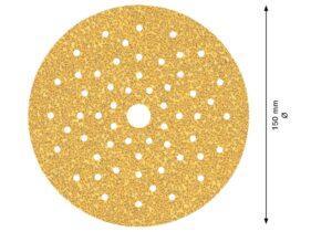 Feuilles abrasives EXPERT C470 multi-trous pour ponceuses excentriques 150 mm, 5 pièces