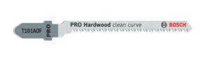 3 Lames de scie sauteuse PRO Hardwood clean curve T101AOF, 83 mm
