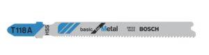 5 Lames de scie sauteuse T 118 A pour Métal