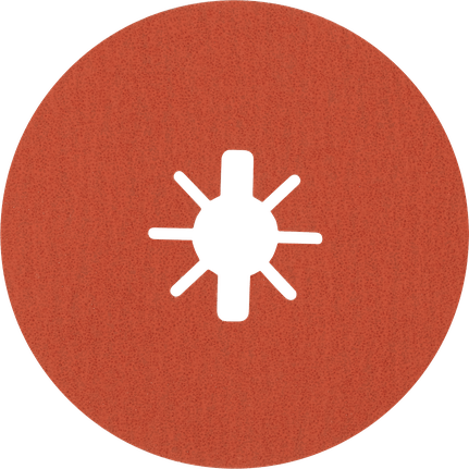 Disque sur fibre EXPERT R782 Prisma Ceramic X-LOCK 125 mm, 22,23 mm, G 80, 5 pièces