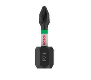Embout PRO Pozidriv Impact, PZ1, 25 mm, 2 pièces